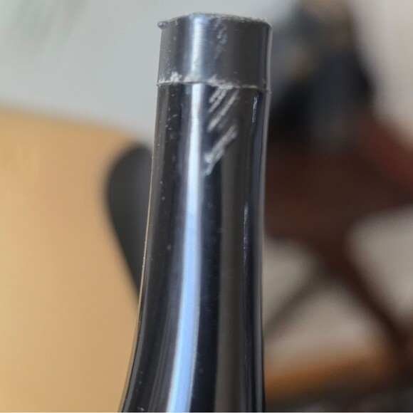 H&M Faux Leather Heeled Pointed Toe Bootie Boots Black Women's Size 8 US 39 - Picture 6 of 14